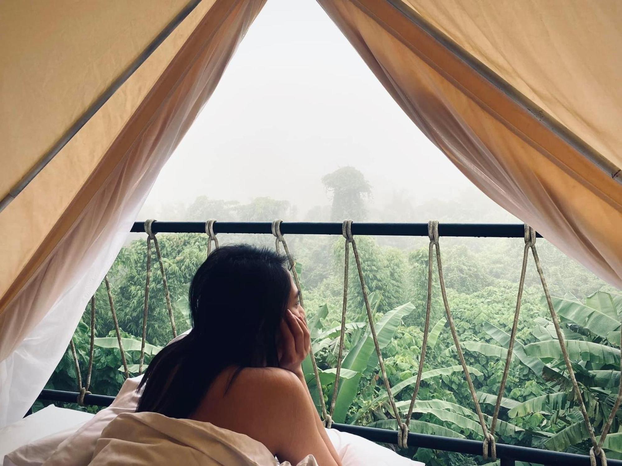 מלון Khao Sok National Park Tanoshi Glamping In Khao Sok מראה חיצוני תמונה